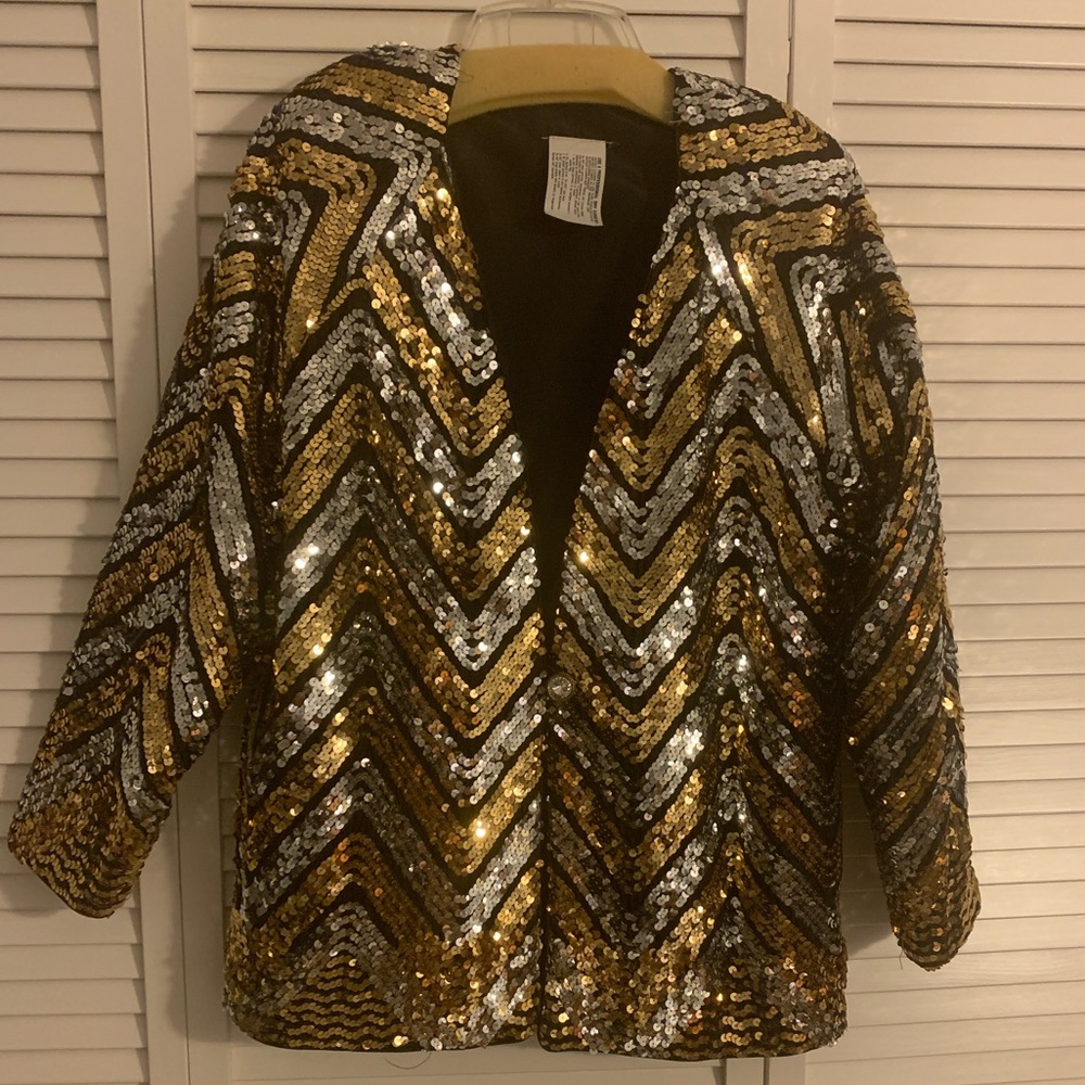Vintage Sequin Jacket
